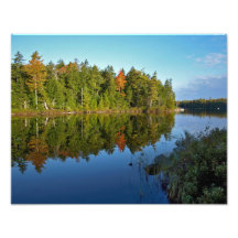 Peaked Mountain Pond, Maine PHOTO PRINT