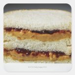 Peanut butter and jelly sandwich. stickers