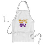 Peanut Butter Jelly Time Aprons