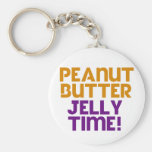Peanut Butter Jelly Time Key Chains