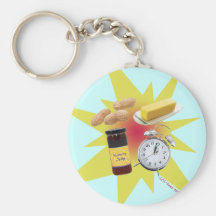 Peanut Butter Jelly Time! Key Chains