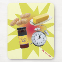 Peanut Butter Jelly Time! Mouse Mats