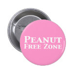 Peanut Free Zone Gifts Button