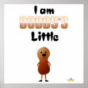 Peanut With Shoes I Am Daddys Little Peanut posters