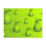 Pear Background postcards
