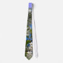 "Pear Blossoms Blue Sky" Wedding Tie