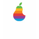 Pear Computers - Retro Apple Logo Parody T-Shirt