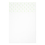 Pear Sketch. Pattern in green. stationery
