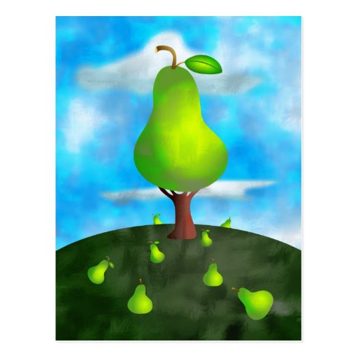 Pear Tree Postcard