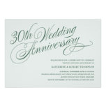 Pearl 30th Wedding Anniversary Invitations