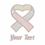 Pearl Awareness Ribbon Shirt embroidered shirts