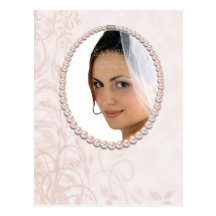 Pearl Frame Photo Postcard