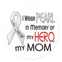 Pearl In Memory Of My Mum Lung Cancer