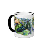 Pearl Pretty Green Mermaid Mug