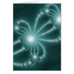 Pearls from the Deep 1 Aqua Greeting Cards