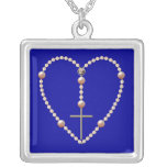 "Pearls" heart shaped Rosary Jewelry