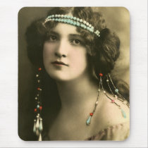 Pearls in Her Hair Mousemat