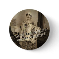 Pearl's the Real Ginger Pinback Buttons