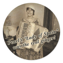 Pearl's the Real Ginger Stickers
