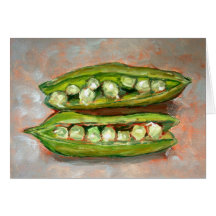 Peas in a Pod Greeting Card