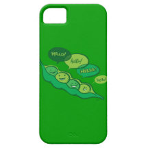 Peas in a Pod (Hello) iPhone 5 Case