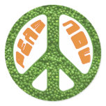 Peas Now stickers