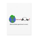 Peas on Earth Postcards