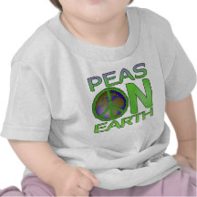 Peas on Earth T-shirts