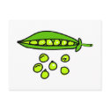 peas postcards