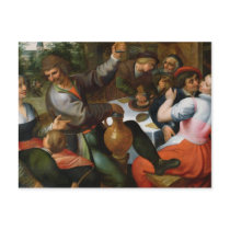Peasant Feast, 1566 Post Card