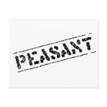 Peasant Postcard
