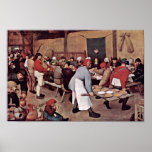 Peasant Wedding By Bruegel D. Ä. Pieter posters