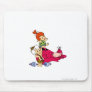 Pebbles and Bam Bam  and Dino Playtime Mousepads