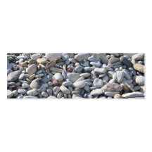 Pebbles on the Beach  Bookmark/Business Card