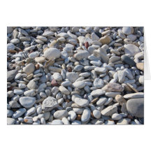 Pebbles on the Beach  Card
