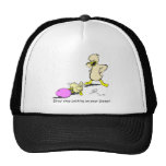 Pecking on Sister Mesh Hat