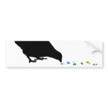pecking order. bumper stickers