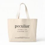 Peculiar Tote Canvas Bag