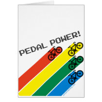 Pedal Power! Card