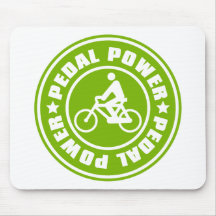 PEDAL_POWER MOUSE PADS