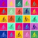 Pedalling Pop - Pocket Motif t-shirts