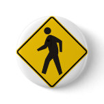 Pedestrian Crossing Highway Sign Button