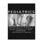 PEDIATRICS THOUGHT FOR THE DAY (HAPPINESS) postcards