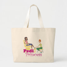 Pedicure Princess Canvas Bags
