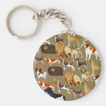Pedigree Dog Wallpaper Key Chain