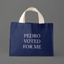 Pedro Voted For Me bags