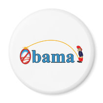 Pee on Obama Refrigerator Magnet