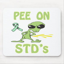 Pee On Stds Mousepad