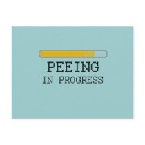 Peeing in progress baby t-shirt