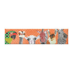 Peek-A-Boo Animal Art Canvas Canvas Prints